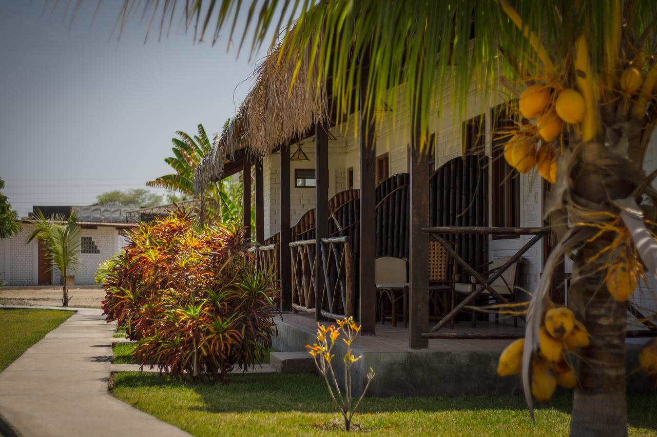 La Choza Bungalows Tambo Grande Eksteriør bilde