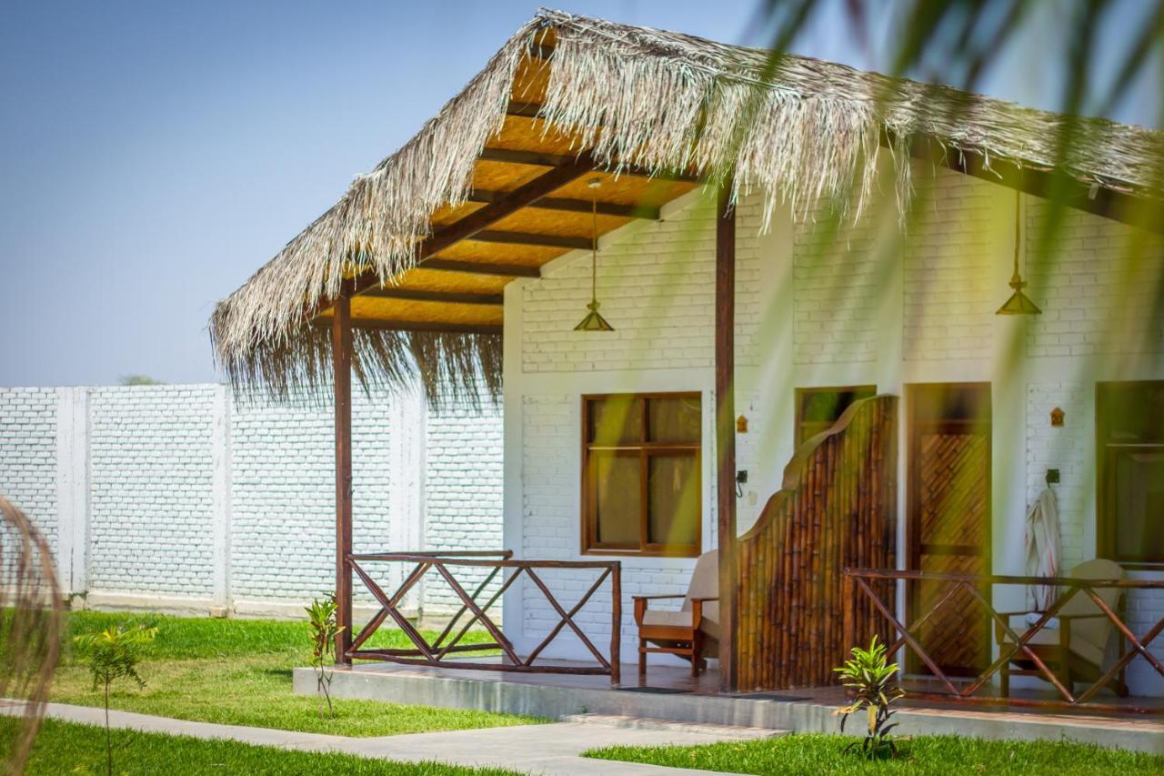 La Choza Bungalows Tambo Grande Eksteriør bilde